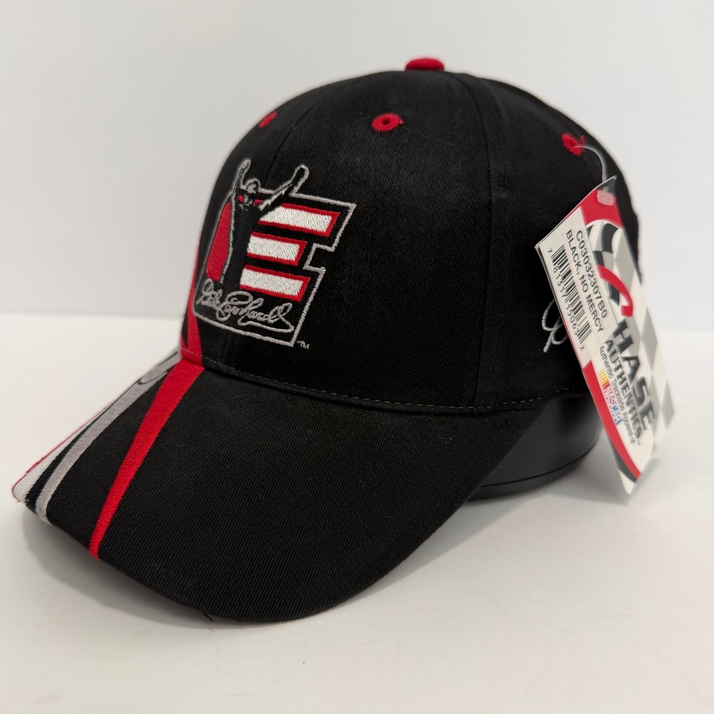 VTG Chase Authentics Dale Earnhardt No Mercy NASCAR Hat Black Red Snapback 2002